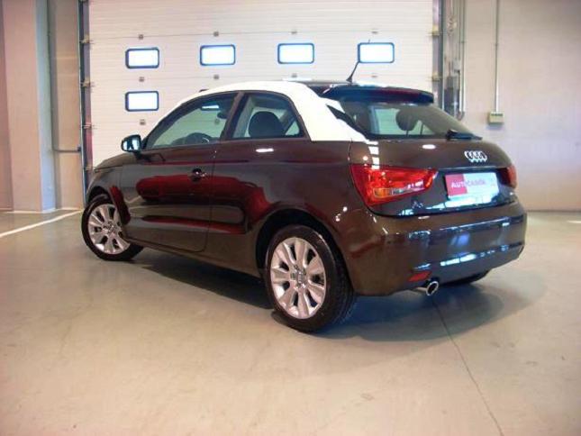 El Audi A1 visto de perfil